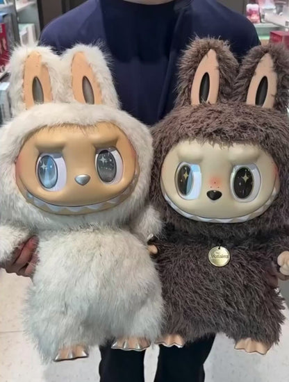 The Monsters Large Labubu Zimomo Angel in Clouds Vinyl Face Doll – 58cm Designer Collectible