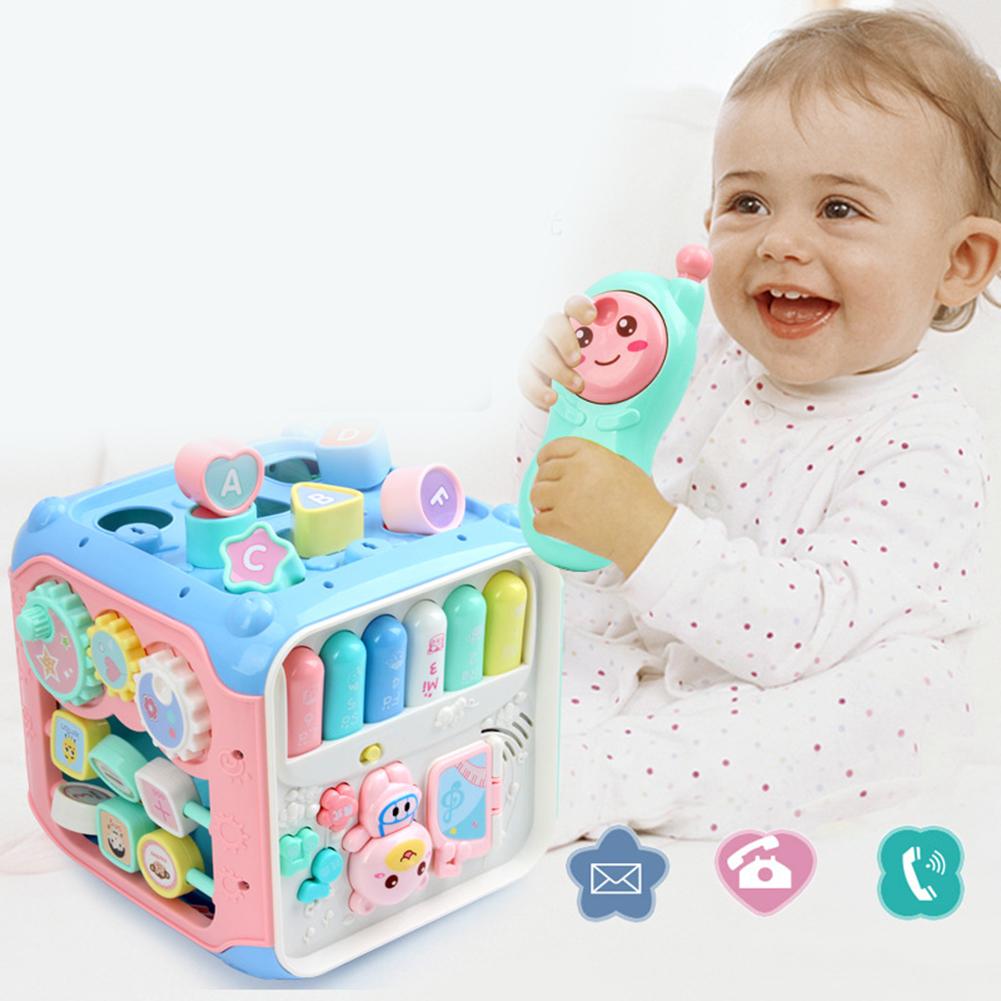 Baby Musical Activity Cube Toy – Teeny Bumps