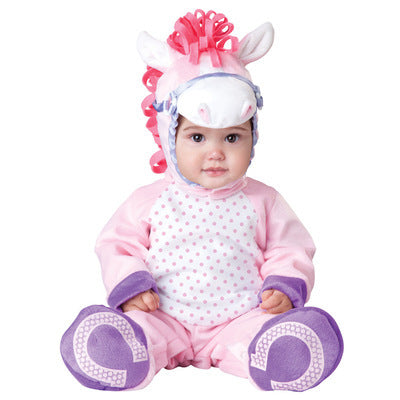 Baby Horse Animal Halloween Costume (Age 9M-24M) Pink