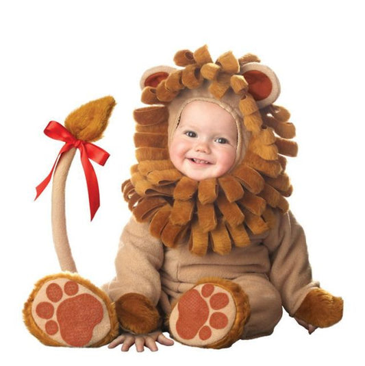 Baby Lion Animal Halloween Costume (Age 9M-24M) Brown