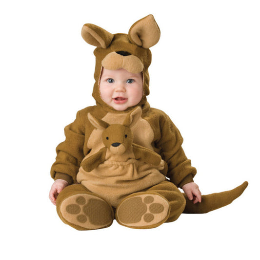 Baby Kangaroo Animal Halloween Costume (Age 9M-24M) Brown