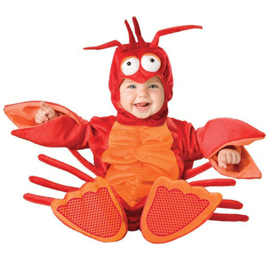 Baby Lobster Animal Halloween Costume (Age 9M-24M) Orange