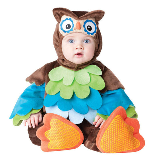 Baby Owl Animal Halloween Costume (Age 9M-24M) Brown