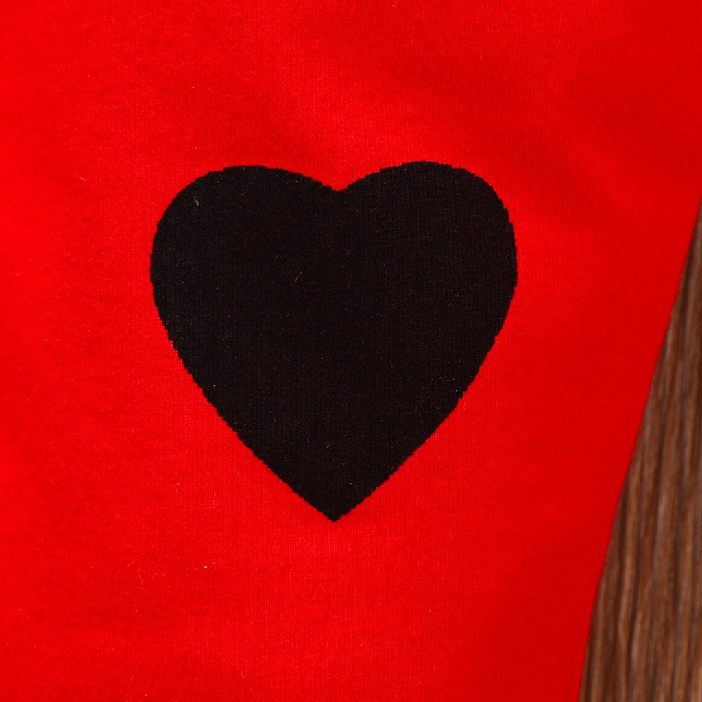 Baby Boys 1st Valentines Bodysuit Trousers & Hat Set (6m-12m)