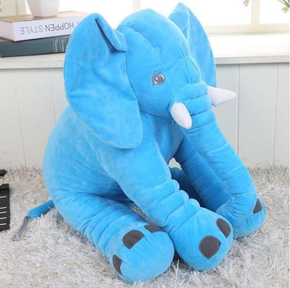 Baby Elephant Pillow Stuffed Toy - 40cm 60cm blue
