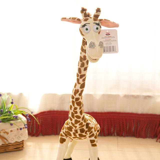 Plush Madagascar Giraffe Stuffed Toy 35 - 55cm Brown