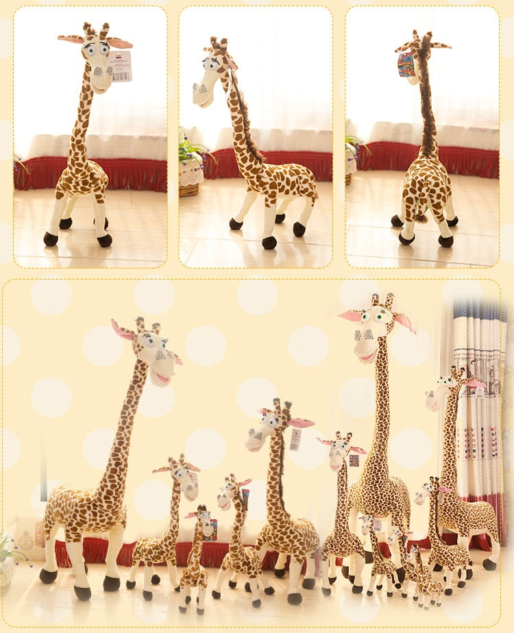 Plush Madagascar Giraffe Stuffed Toy 35 - 55cm