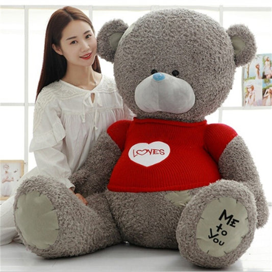 Large Stuffed “Love” Teddy Bear Plush Toy 40CM - 80cm