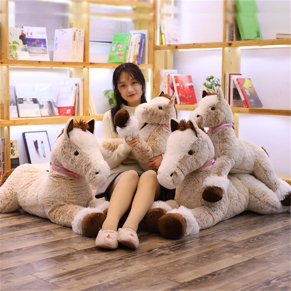 Large Plush Horse Stuffed Toy 90-120cm – Teeny Bumps