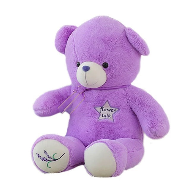 Large Plush Purple Teddy Bear Stuffed Toy 35cm-80cm Purple