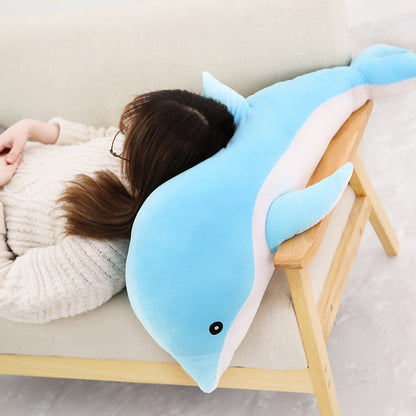 Large Plush Dolphin Pillow Stuffed Toy 30-50cm