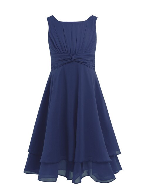 Girls Floaty Chiffon Party Dress (Age 4-14yrs) – Teeny Bumps