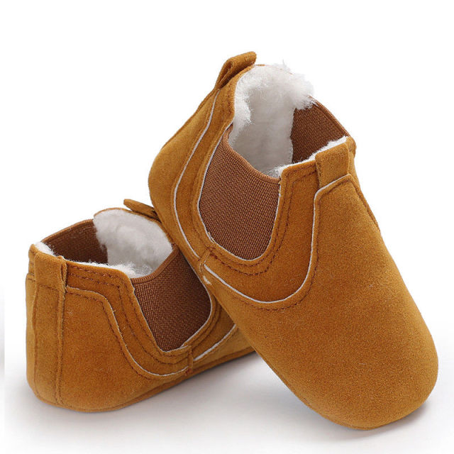Baby First Walker Shoes (Age Newborn - 18M) Yellow