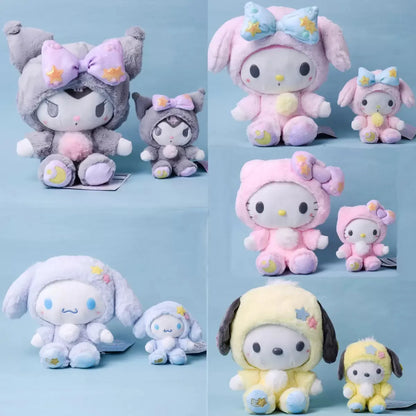 Sanrio Plush Dolls – My Melody, Hello Kitty, Kuromi, Cinnamoroll & Pompompurin | 15–25cm