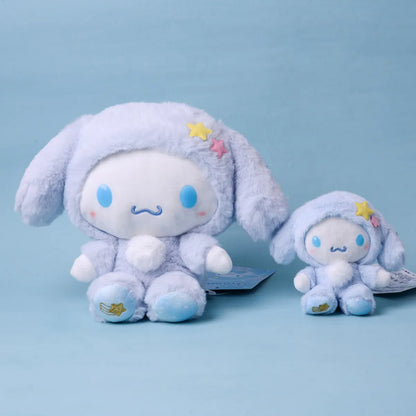 Sanrio Plush Dolls – My Melody, Hello Kitty, Kuromi, Cinnamoroll & Pompompurin | 15–25cm Blue